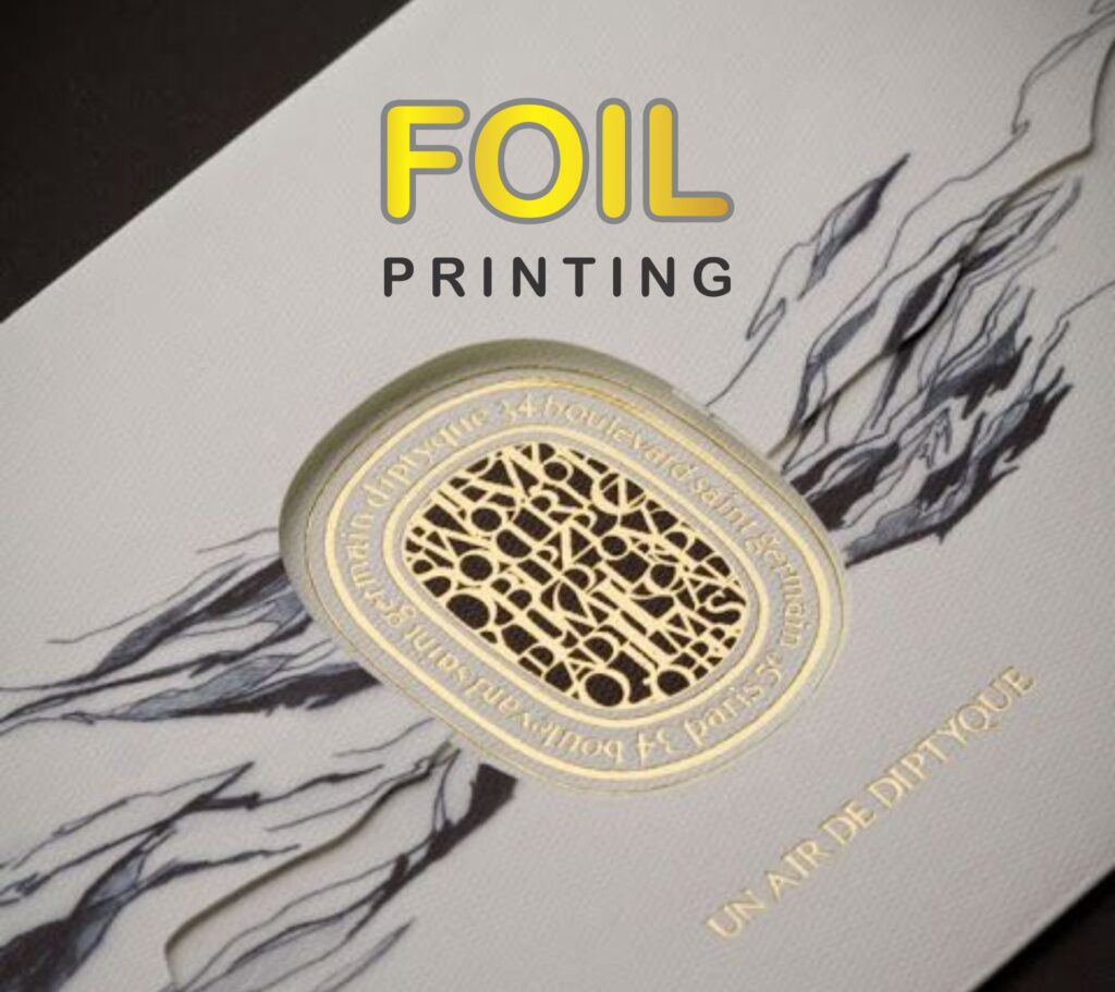 What is foil printing & how does it affect your brand name? Foil Printing Banner