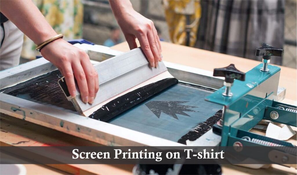 What-Is-Screen-Printing-on-T-shirts? Screen Printing on tshirt