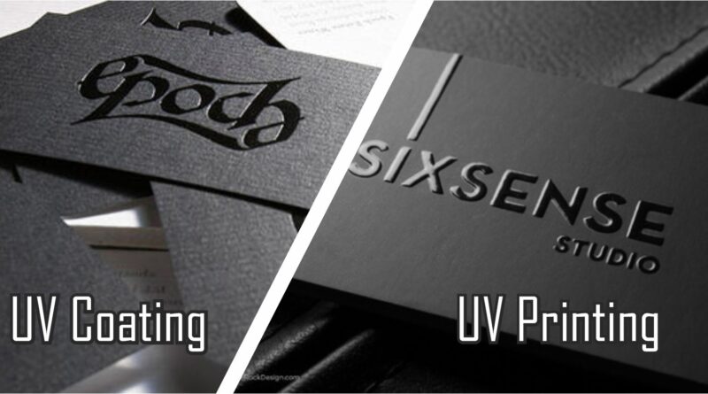 UV Coating Vs UV Printing